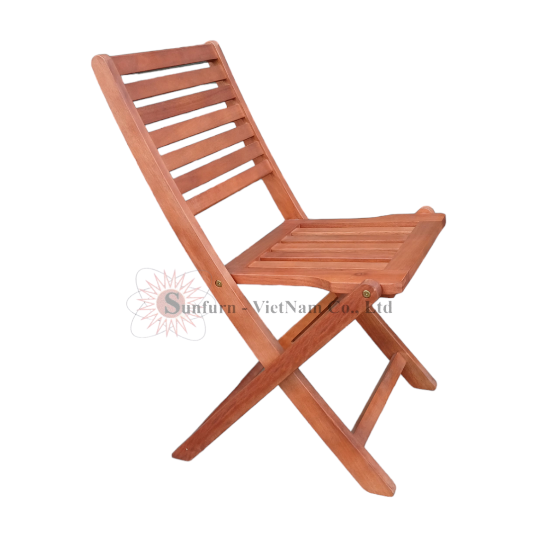 Ghế xếp gỗ sân vườn